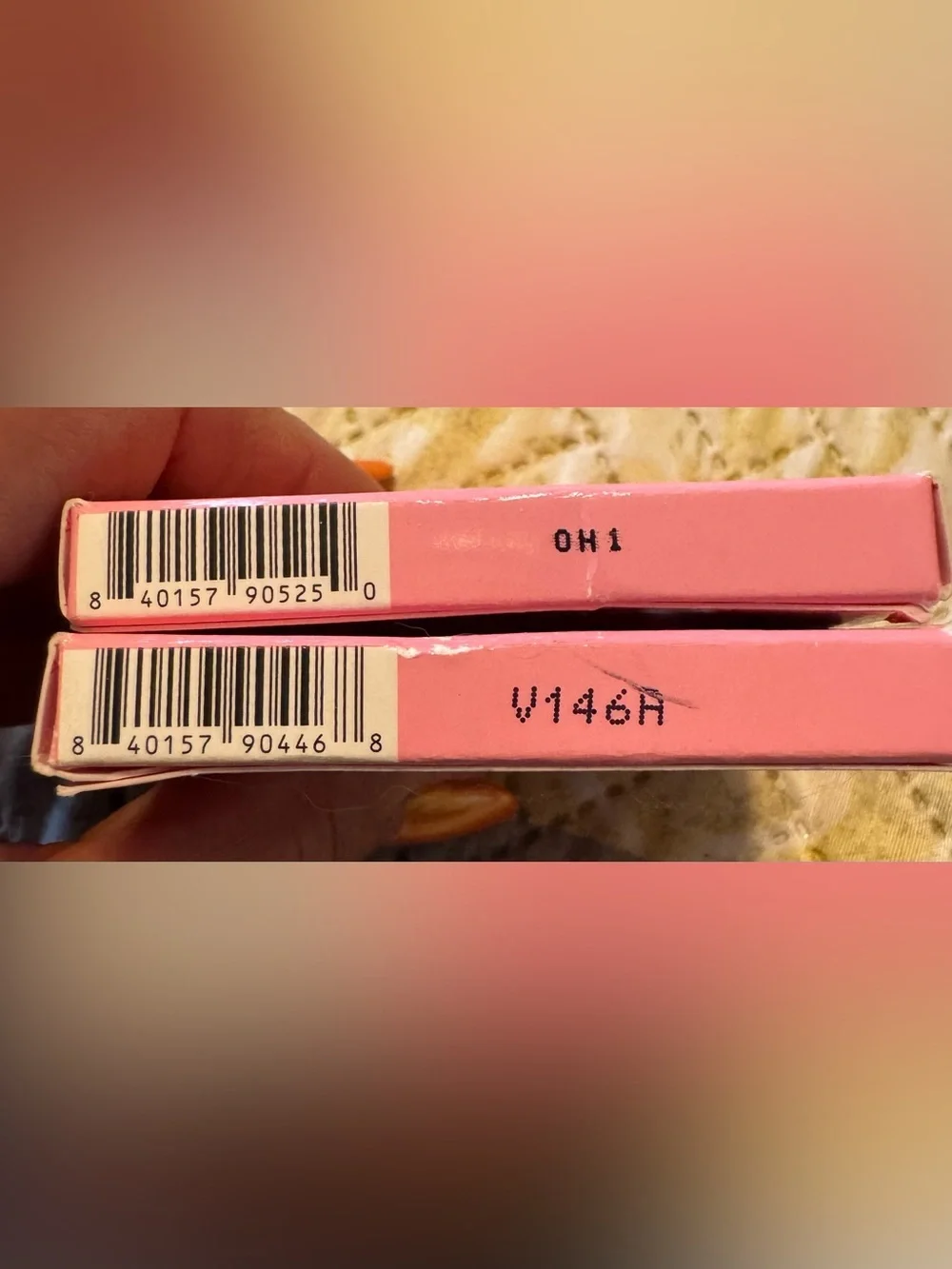 2 NIB Jeffree Star Pressed Pigment - in Pink Color ways - Mohawk & Tongue Pop